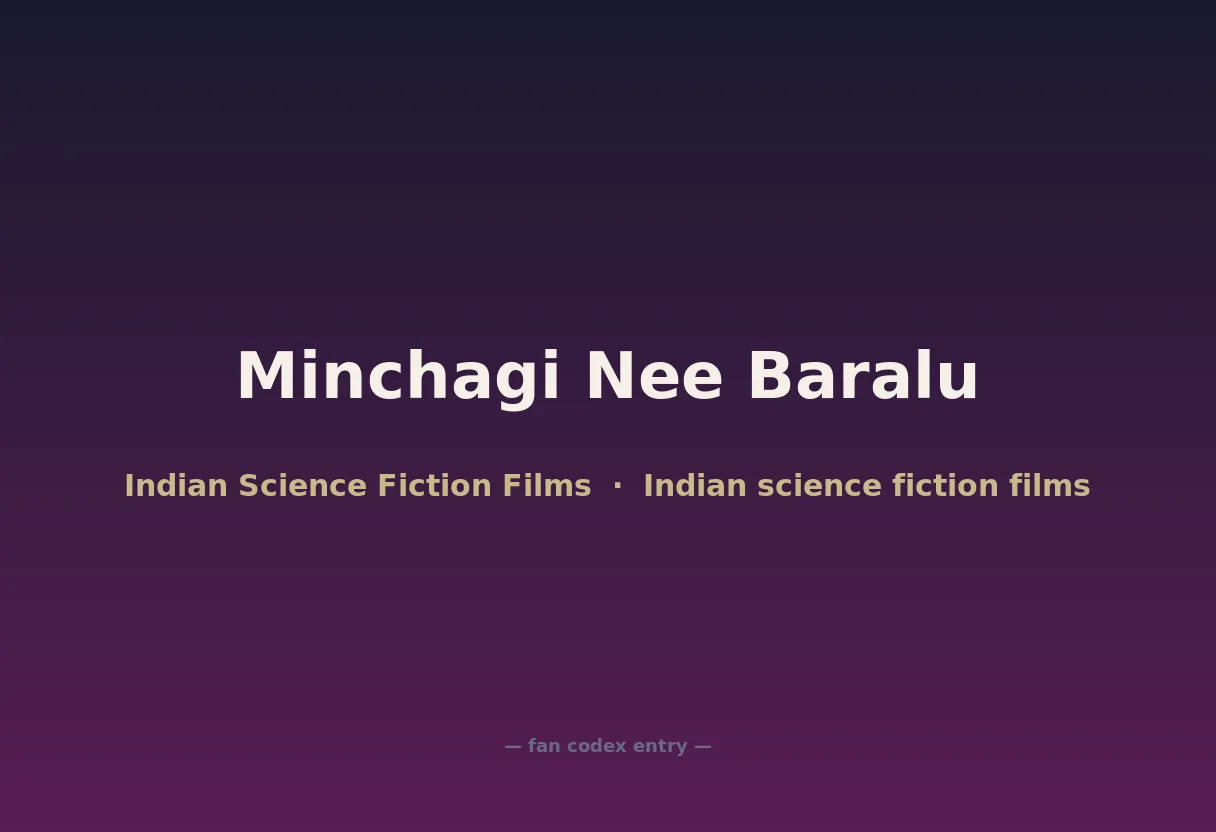 Minchagi Nee Baralu